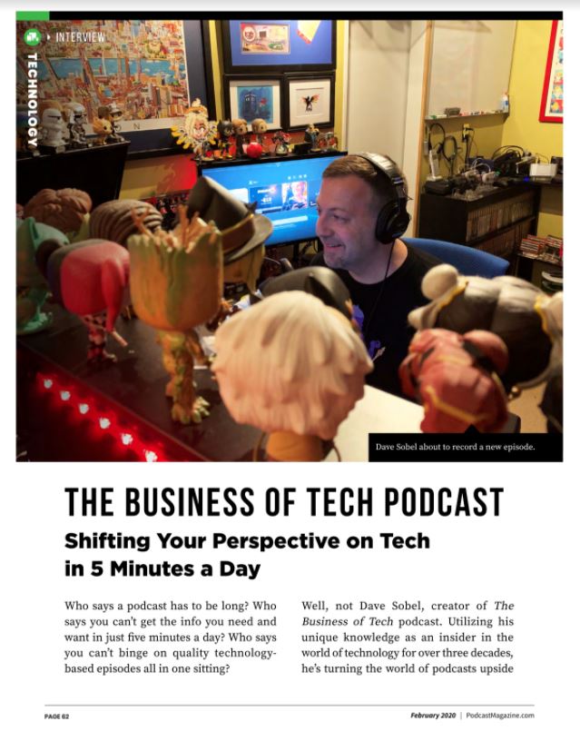 PodcastMagazine Interview cover